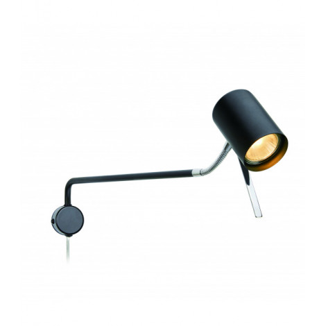 Applique murale ALICE Noire 1 ampoule|Appliques murales|Luminaire Center