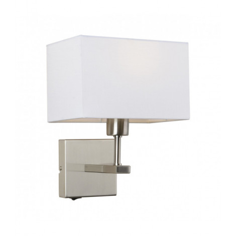Applique blanche de chevet rectangulire Norte|Appliques murales|Luminaire Center