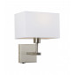 Applique blanche de chevet rectangulire Norte|Appliques murales|Luminaire Center
