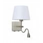 Applique ronde de chevet Norte blanche|Appliques murales|Luminaire Center