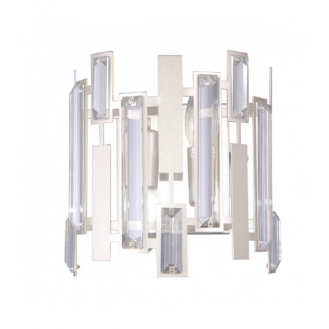 Applique murale en cristal Lukas Champagne argent|Appliques murales|Luminaire Center