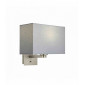 Applique murale Issac Rectangular en Acier 60W E27|Appliques murales|Luminaire Center