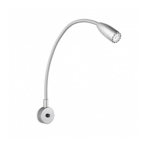 Applique LED Bed 5 cm, aluminium gris|Appliques murales|Luminaire Center