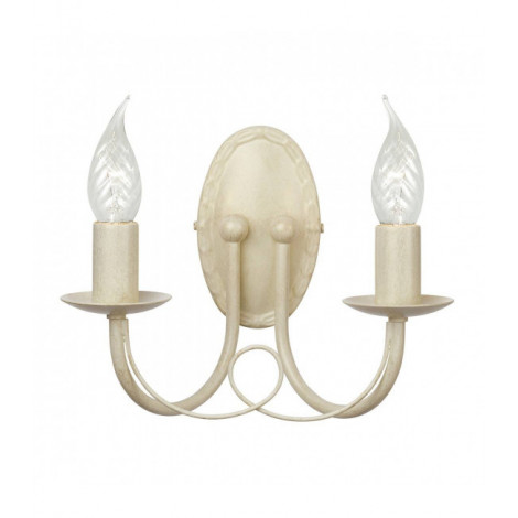 Applique Minster, ivoire / or, 2 ampoules|Appliques murales|Luminaire Center