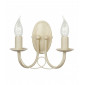 Applique Minster, ivoire / or, 2 ampoules|Appliques murales|Luminaire Center