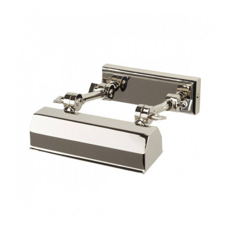 Applique Chawton pour tableaux, nickel poli, 18.2cm|Appliques murales|Luminaire Center