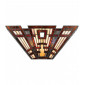 Applique Classic Craftsman, verre tiffany multicolore|Appliques murales|Luminaire Center