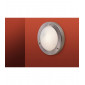 Applique / Plafonnier 40w Rondo, acier brossé|Appliques murales|Luminaire Center