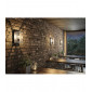 Applique Carlton, graphite et verre|Appliques murales|Luminaire Center