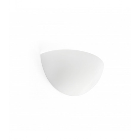 Aplique murale blanche Snow 1 ampoule|Appliques murales|Luminaire Center