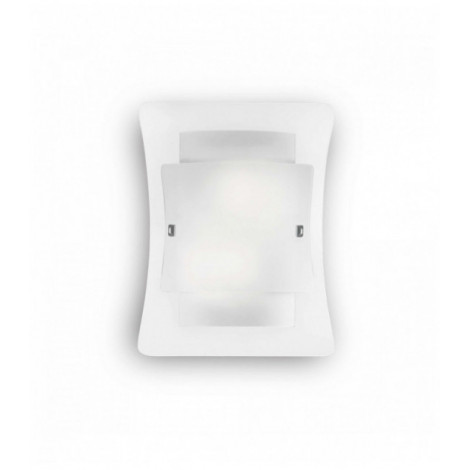 Applique murale Blanche TRIPLO 2 ampoules|Appliques murales|Luminaire Center