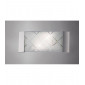 Applique murale Aries 2 Ampoules chrome poli/verre|Appliques murales|Luminaire Center