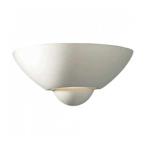 Applique murale Vector blanc et céramique 1 ampoule|Appliques murales|Luminaire Center