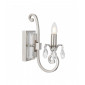 Applique Oksana, nickel poli, pendeloques cristal|Appliques murales|Luminaire Center