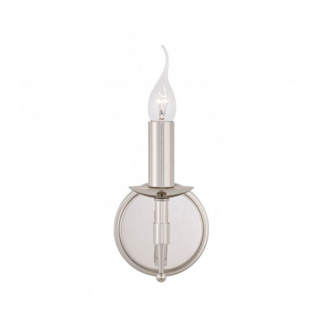 Applique 1 ampoule Stanford, nickel|Appliques murales|Luminaire Center