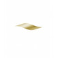 Applique Rizz, laiton satiné et PPMA, 50 cm|Appliques murales|Luminaire Center