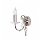 Applique Aegean, nickel poli et verre, 1 ampoule|Appliques murales|Luminaire Center