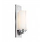 Applique Amalia, chrome poli et verre opale|Appliques murales|Luminaire Center