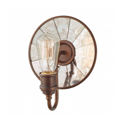 Applique Urban Renewal, bronze et verre miroir, 1 ampoule|Appliques murales|Luminaire Center