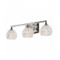 Applique Serena, chrome poli, verre taillé, 3 LED|Appliques murales|Luminaire Center