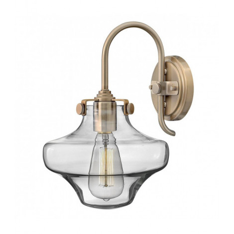 Applique Congress, couleur caramel brossé, 22 cm|Appliques murales|Luminaire Center
