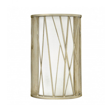 Applique Nest, argent et verre, 1 ampoule|Appliques murales|Luminaire Center