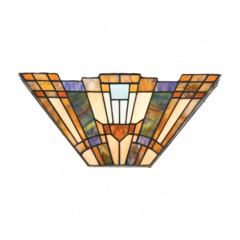Applique Inglenook, bronze et verre Tiffany|Appliques murales|Luminaire Center