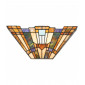Applique Inglenook, bronze et verre Tiffany|Appliques murales|Luminaire Center