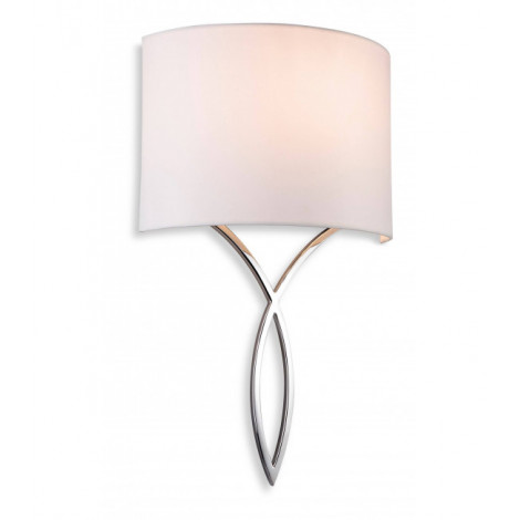 Applique Conrad 51 cm, avec abat-jour crème|Appliques murales|Luminaire Center