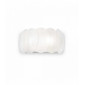 Applique murale Blanche OVALINO 2 ampoules|Appliques murales|Luminaire Center