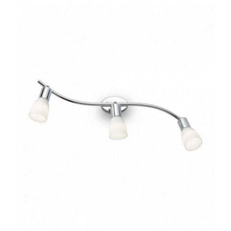 Applique murale Blanche SNAKE 3 ampoules|Appliques murales|Luminaire Center