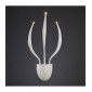 Applique murale Llamas 3 Ampoules blanc|Appliques murales|Luminaire Center