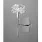 Applique murale Artic avec interrupteur 1 Ampoule G9, chrome poli|Appliques murales|Luminaire Center