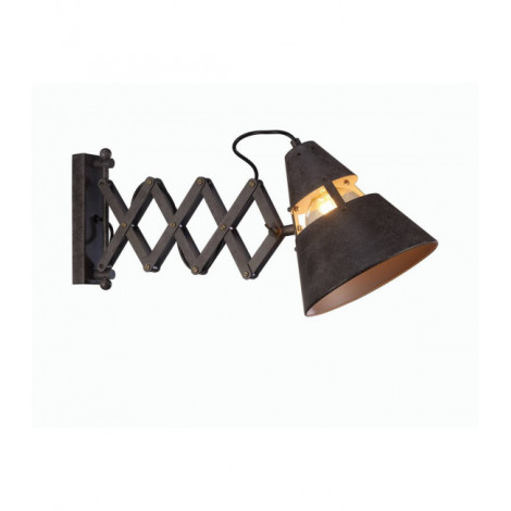 Applique murale Industrial 1 Ampoule 40W E27, mètal oxydé|Appliques murales|Luminaire Center