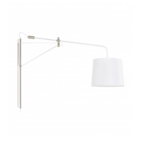 Applique murale PERN blanche 1 ampoule|Appliques murales|Luminaire Center