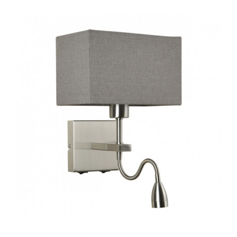 Applique grise de chevet moderne Norte|Appliques murales|Luminaire Center