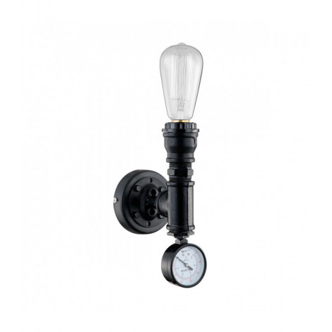 Applique murale industrielle et rétro Pareto Noir|Appliques murales|Luminaire Center