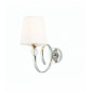 Applique Fabia Acier Nickel poli|Appliques murales|Luminaire Center