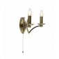 Applique murale ascot 2 ampoules laiton antique|Appliques murales|Luminaire Center