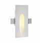 Applique encastrée Zeke Plâtre Plâtre blanc 24,4 Cm|Appliques murales|Luminaire Center