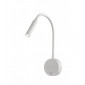 Applique avec liseuse Fusion blanc mat 1 ampoule 44cm|Appliques murales|Luminaire Center