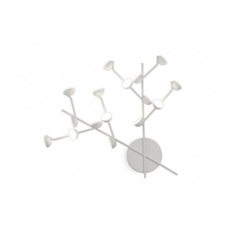 Applique LED intégré Adn blanc 16 ampoules 8,6cm|Appliques murales|Luminaire Center