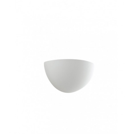 Applique en plâtre Moritz blanc 12,5 Cm|Appliques murales|Luminaire Center