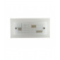 Applique murale Musa 1 ampoule Verre blanc|Appliques murales|Luminaire Center