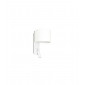 Applique avec liseuse Fold blanc 1 ampoule 30cm|Appliques murales|Luminaire Center