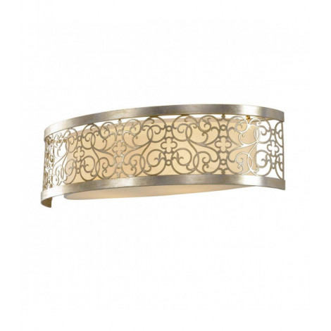 Applique Arabesque, feuilles d'argent, 17 cm|Appliques murales|Luminaire Center