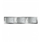 Applique Daphné, chrome poli, verre motif bulles, LED, 3 éclairages|Appliques murales|Luminaire Center