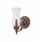 Applique Pickering Lane, Bronze et verre, 1 ampoule|Appliques murales|Luminaire Center