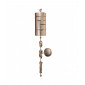Applique Fragment, argent, avec abat-jour|Appliques murales|Luminaire Center