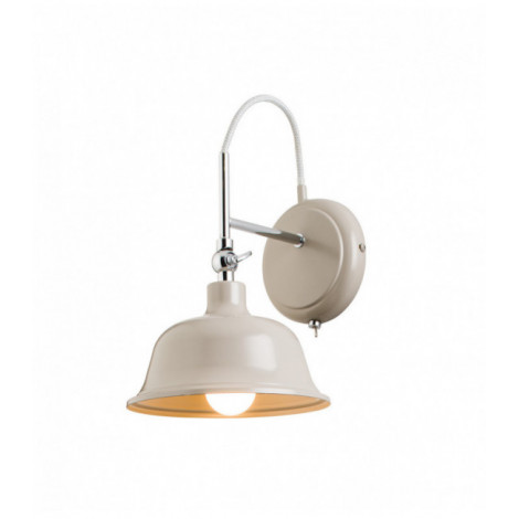 Applique Laughton, chrome et gris ardoise|Appliques murales|Luminaire Center